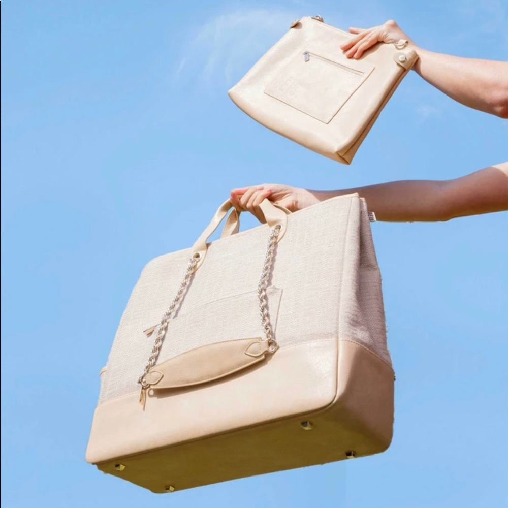Béis Everyday Tote in Beige